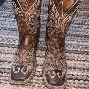 Western Square Toe Boots